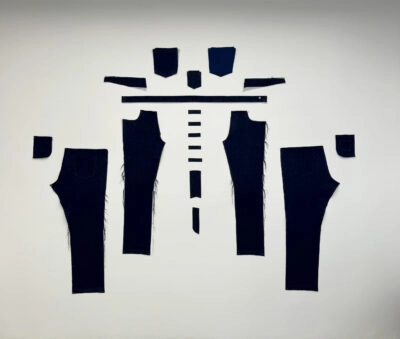 Parcels artwork from indigo indigo exhibition
